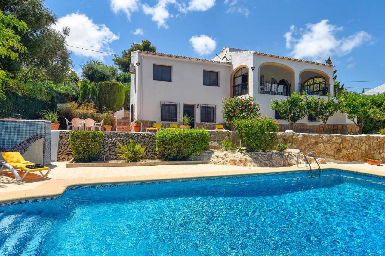 Villa Margarita - A Tranquil Oasis With Large Private Pool Хавеа Экстерьер фото