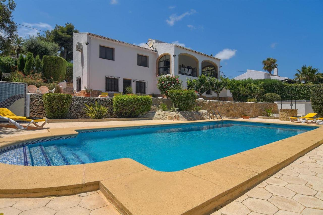 Villa Margarita - A Tranquil Oasis With Large Private Pool Хавеа Экстерьер фото