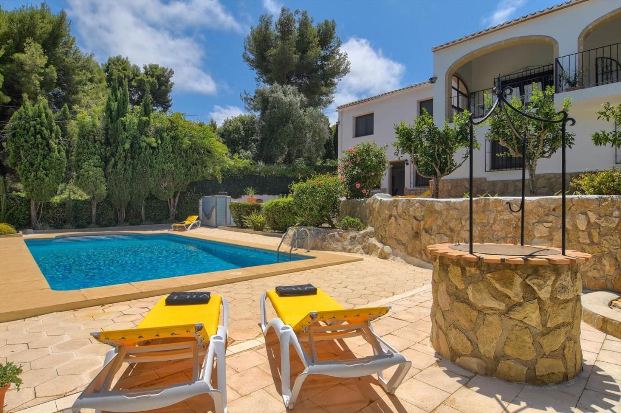 Villa Margarita - A Tranquil Oasis With Large Private Pool Хавеа Экстерьер фото