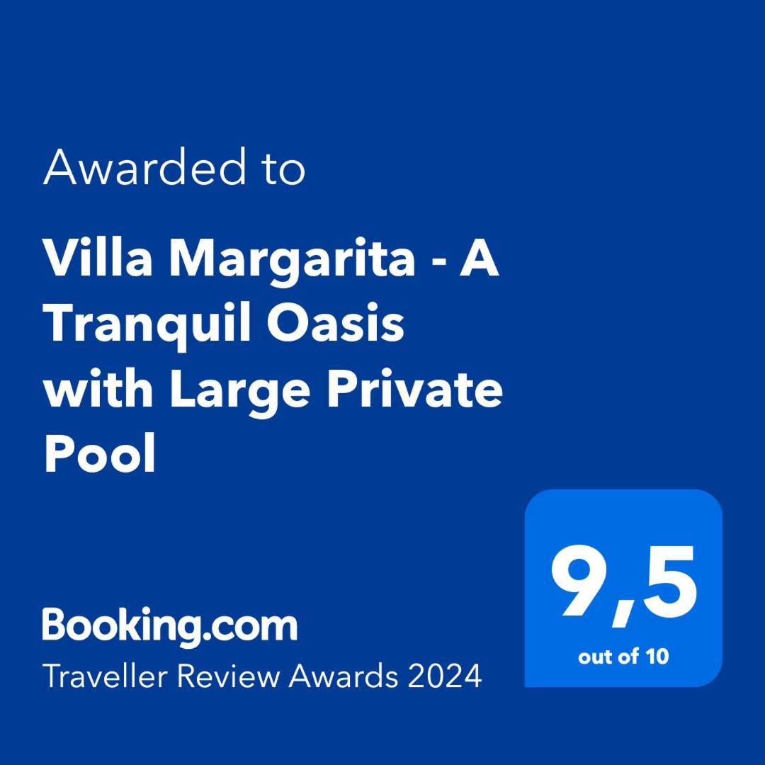Villa Margarita - A Tranquil Oasis With Large Private Pool Хавеа Экстерьер фото